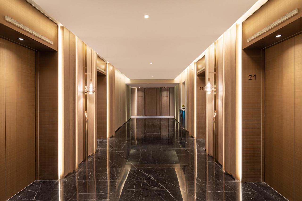 Hualuxe Shanghai Changfeng Park Exterior foto