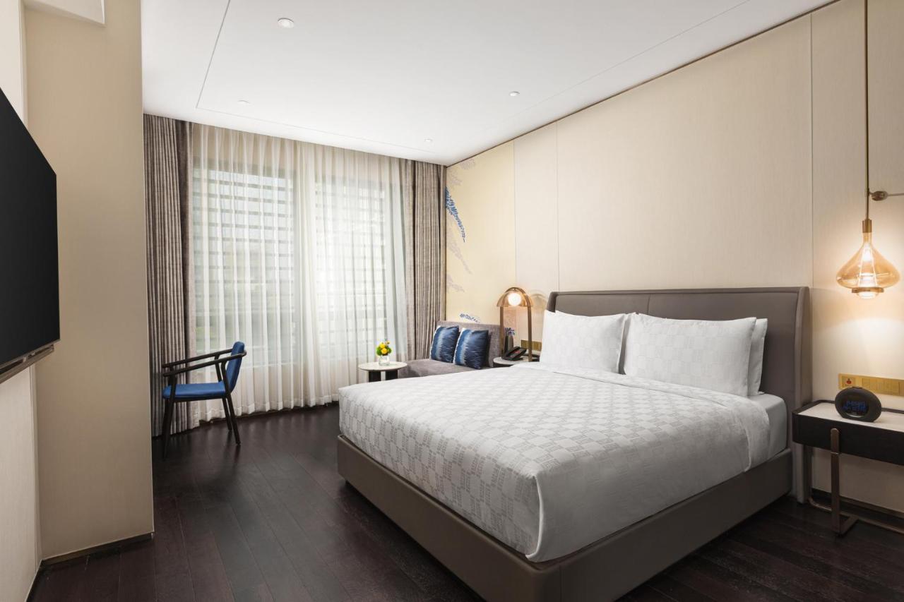Hualuxe Shanghai Changfeng Park Exterior foto