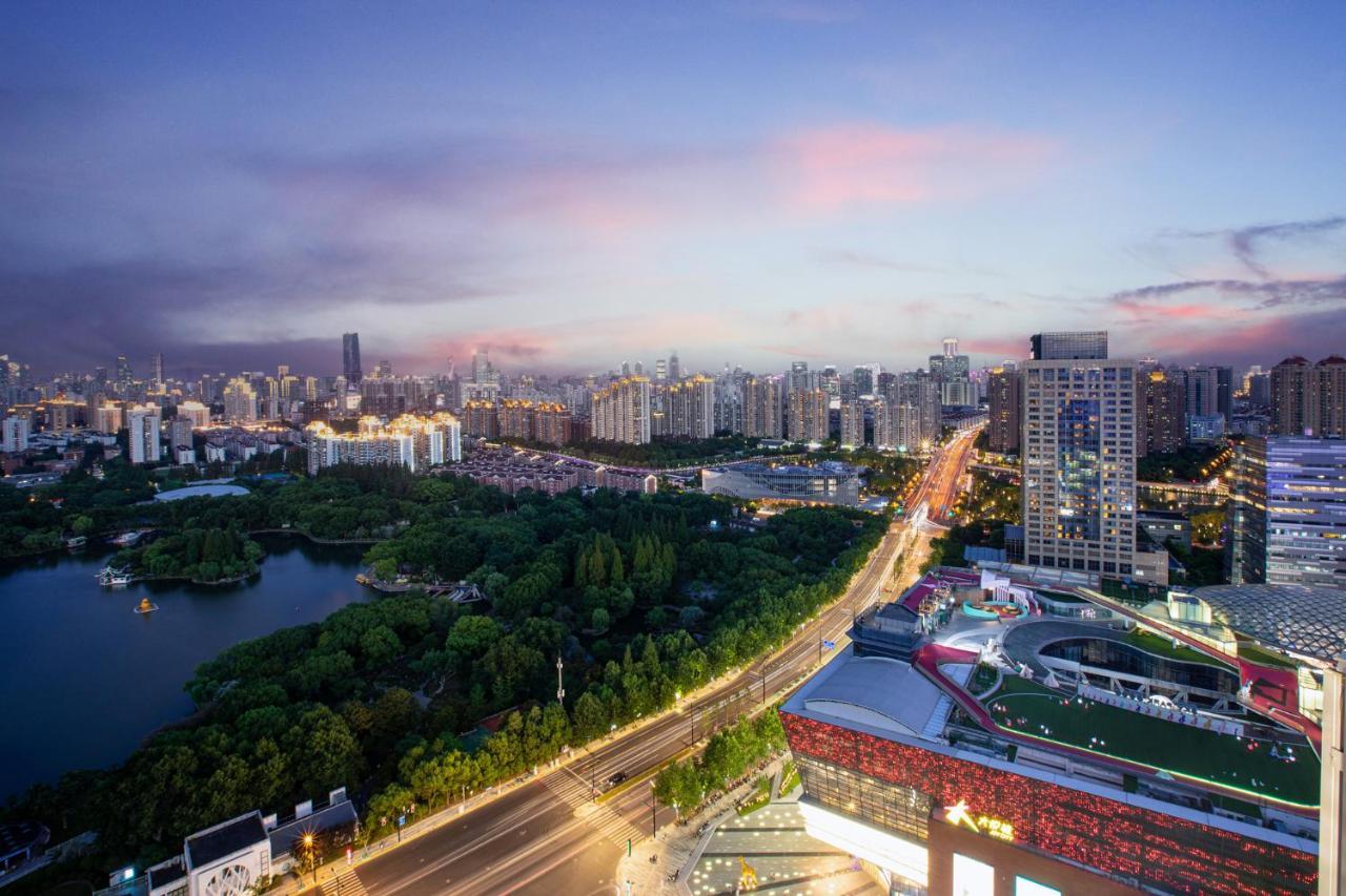 Hualuxe Shanghai Changfeng Park Exterior foto